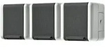Jung Schutzkontakt-Dreifachsteckdose WG 800 8230W, IP44, Kunststoff, Grau, 1 St&uuml;ck