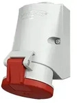 Mennekes 32A5P 6H400V Wanddose 422 TwinCONTACT IP44 422