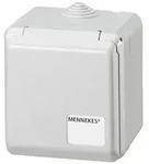 Mennekes 32A5P 6H400V Wanddose 4110 Cepex IP44 elektrograu 4110