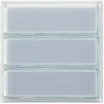 Gira Ruftaste 3-fach TX_44, Unterputz, LED-Technologie, Kunststoff, 126300...