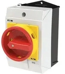 Eaton Hauptschalter T0 T0-2-8900/I1/SVB, 20A 5,5kW 3-polig+N, Kunststoff, Grau/Rot