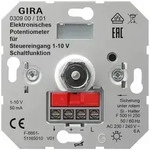 Gira Potentiometer 030900, 1-10V, mit Schaltfunktion 030900
