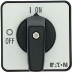 Eaton EIN-AUS-Schalter T0 T0-2-1 / E, 20A 3-polig, Schwarz 024639