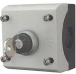 Eaton Schl&uuml;sseltaster M22-WRS/KC11/I, 2 Stellungen, 1&Ouml;/1S, IP66, Kunststoff, Grau