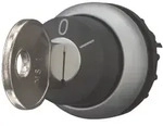 Eaton Schl&uuml;sseltaster M22-WS, 22,5mm, Kunststoff, Titan, Schwarz 216881