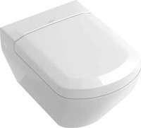 Villeroy & Boch 98M8S101, Villeroy & Boch WC-Sitz Sentique Wei&szlig; Alpin 98M8S101