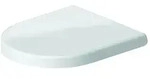 Duravit WC-Sitz, D-shaped, Wei&szlig; HG 370x43x431mm mit Absenkautomatik, Sitzgarnitur