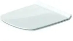 Duravit DuraStyle WC-Sitz D-shaped, Wei&szlig; Hochglanz 359x43x423mm, ohne
