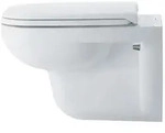 Duravit D-Code WC-Sitz Rechteckig, Wei&szlig; Hochglanz 359x50x443mm, mit Absenkautomatik,