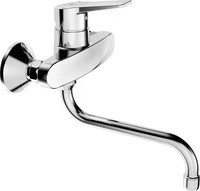 HANSA 09692193, Hansa Twist Einhebel-K&uuml;chenarmatur, Ausladung 232mm, DN 15, Chrom,