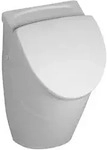 Villeroy & Boch Absaug-Urinal Compact O.novo 245x290x495mm Oval f&uuml;r Deckel, Zulauf