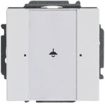 Busch J&auml;ger Bedienelement 1f mit 6125/01-84 Busankoppler KNX f&uuml;r
