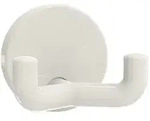 HEWI Doppelhaken Serie 477 D 50 eckige Hakenform reinwei&szlig; 477.90.025 99