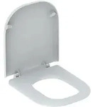 Geberit Renova Comfort WC-Sitz barrierefrei eckiges Design, Befestigung von unten,