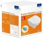 Villeroy & Boch Combi-Pack O.novo 360x490x350mm Oval wandh&auml;ngend Abgang waagerecht