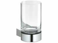 KEUCO Glashalter Plan 14950, kpl. mit Echtkristall-Glas, verchromt 14950019000