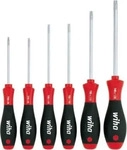 Wiha 27746, Wiha Schraubendrehersatz SoftFinish 362R K6 SO, 6-tlg., Rundklingen,