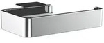 emco Loft Papierhalter ohne Deckel chrom rechteckige Abdeckrosette flacher Stab Zamak