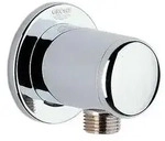 Grohe Wandanschlussbogen Relexa 1/2" Au&szlig;engewinde, mit Rosette, Chrom, 28671000