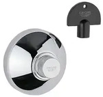 Grohe Unterputzventil-Oberbau Atlanta 20-200mm Steckschl&uuml;ssel, Chrom, 19841000