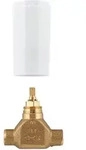 Grohe Unterputzventil-Unterteil, DN 15, vormontiertes Oberteil 1/2", kurze Spindel,