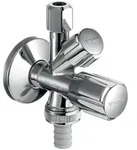 Schell Comfort RV Kombi-Eckventil, DN 15 G 1/2", Chrom 035510699