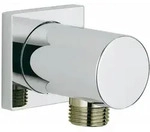 Grohe Rainshower Wandanschlussbogen, Au&szlig;engewinde, eigensicher, mit eckiger Rosette,