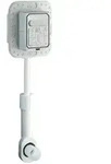 Grohe WC-Drucksp&uuml;ler Wandeinbau DN 20 Vorabsperrung ohne Abdeckplatte, 37153000