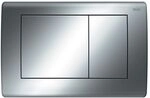 Tece planus WC-Bet&auml;tigungsplatte Zweimengentechnik, Chrom gl&auml;nzend 9240321