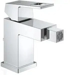 Grohe Eurocube Einhand-Bidetbatterie, 1-Loch-Montage, 1 1/4" Zugstangen-Garnitur,