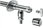 Schell Polar II Au&szlig;enwandarmatur Set, RV frostsicher, Installationsbausatz DN 15 G