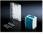 Rittal Servicesteckdose DK 7280.100, 16A 230V, Stahlblech/Kunststoff, Grau 7280100
