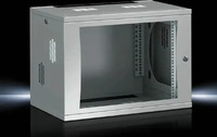 Rittal 7507110, Rittal Wandgeh&auml;use FlatBox 9HE 600x492x600mm, 9HE, Stahlblech, RAL