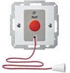 Merten Rufschalter ELSO MEG4850-0319, 24V AC, 72x72x28mm, Thermoplast, Polarwei&szlig;