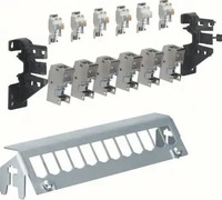 hager FZ12MM, hager Patch-Panel, univers, 12-fach (E-Dat) inkl. 6xRJ45 Module,