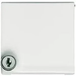 Busch J&auml;ger UPWG Allwetter Zwischenring 2118GKSL-34 abschliessbar alpinweiss