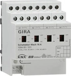 Gira 100400, Gira Schaltaktor 4-fach 16 A REG, Handbet&auml;tigung, KNX, 100400 100400