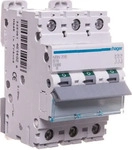 hager NBN316, hager Leitungsschutzschalter, LS-Schalter 3 polig 10kA/15kA B-16A 3M