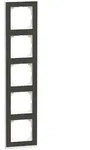 Merten Abdeckrahmen M-Pure Decor 5fach, 375x83x100mm, Kunststoff, Eiche/Aktivwei&szlig;