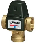 Esbe Mischautomat VTA321, DN 20, Kvs 1,6, Rp 3/4" Innengewinde, 35-60 Grad, Messing