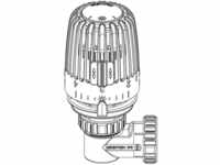 IMI Heimeier Thermostat-Kopf Set WK Winkelform, für Ventilheizkörper mit M...
