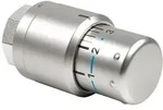 Kermi Thermostatkopf M30x1,5 Heizk&ouml;rper-Thermostat Regler, Edelstahl-Optik
