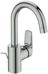 Ideal Standard Waschtisch-Armatur Ceraflex, mit hohem Ausl., mit Ablaufgarnitur
