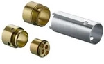 hansgrohe Verl&auml;ngerungsset 25mm f&uuml;r 2-Loch Waschtischarmatur Unterputz 31971000