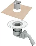 Viega Ablaufgarnitur 4927, DN 40x50, Kunststoff, Grau 557058