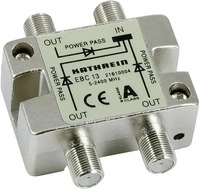 Kathrein 21610004, Kathrein F-Verteiler EBC 13, 3 Ausg&auml;nge, 5-2400MHz, 12dB,
