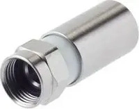 Kathrein 21210018, Kathrein F-Kompressions-Stecker EMK 12, 75 Ohm, Schirmklasse A+