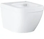 Grohe Euro Keramik Wand-Tiefsp&uuml;l-WC compact mit PureGuard Oberfl&auml;che, Alpinwei&szlig;,