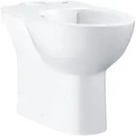 Grohe Stand-WC-Kombination Bau Keramik, Tiefsp&uuml;ler, Abgang waagerecht, sp&uuml;lrandlos,