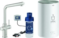 GROHE 30327DC1, Grohe Red Duo K&uuml;chenarmatur, 1-Loch-Montage, Boiler M-Size, 3L koch.